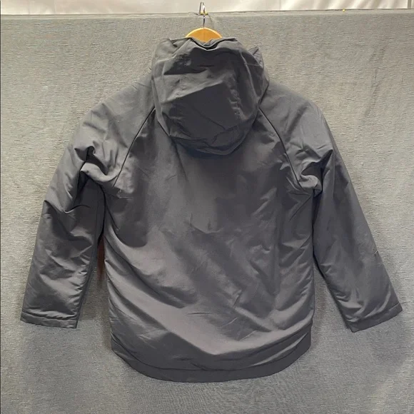 Patagonia Kids Charcoal Hooded insulated Raincoat